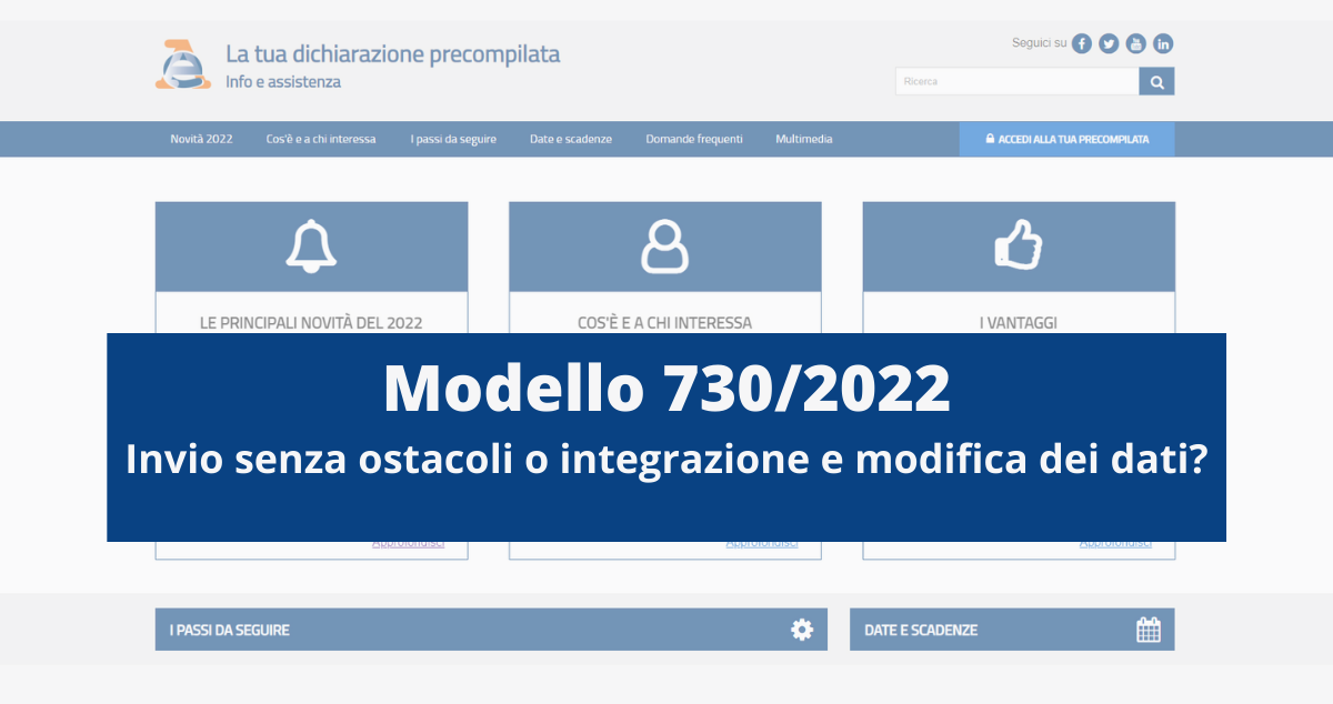 Modello Precompilato Invio Senza Ostacoli O Integrazione E