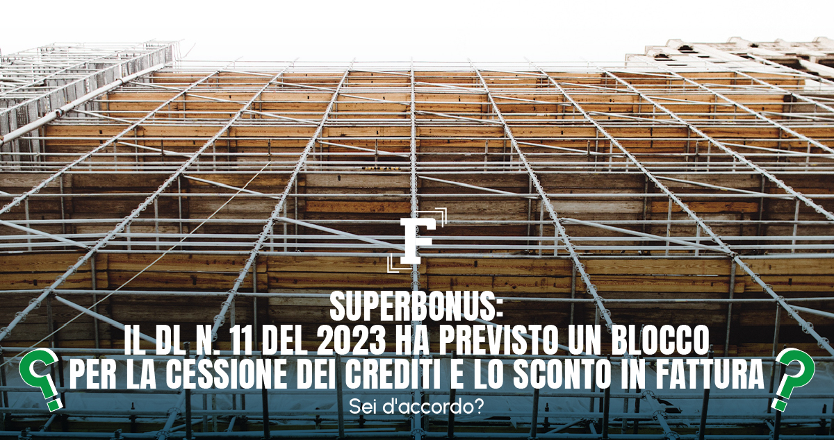 Superbonus e cessione del credito sulle ultime novità la parola a