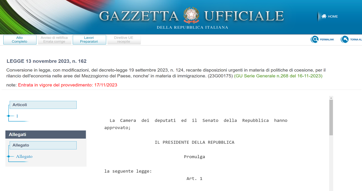 Decreto Sud dalla ZES unica alle assunzioni nella PA le novità nel