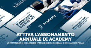 Abbonamento annuale “Academy by Informazione Fiscale”