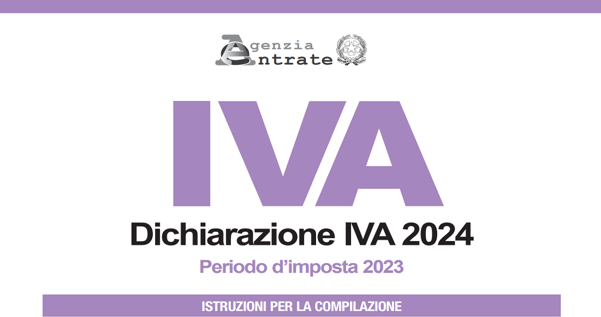 Dichiarazione IVA 2024 le istruzioni per la compilazione del frontespizio