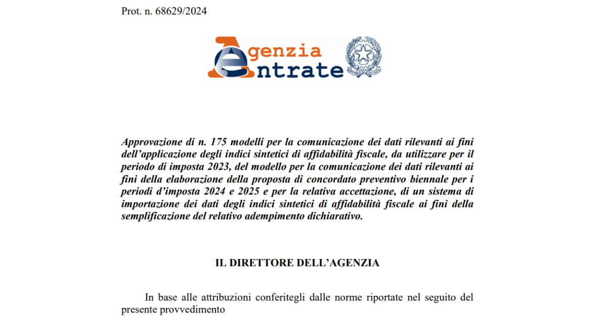 Concordato Preventivo In Partenza: Modelli E Istruzioni Per L’invio Dei ...