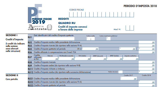 Bonus Pubblicità Le Istruzioni Per La Compilazione Del