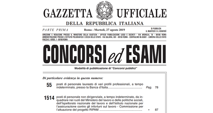 Concorso Ministero Del Lavoro Inl E Inail Requisiti E Modalita Di Domanda