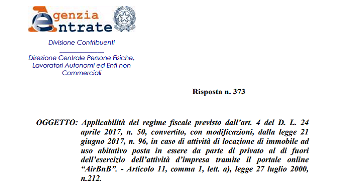 Cedolare Secca Locazioni Brevi Anche Per Laffitto Di Più