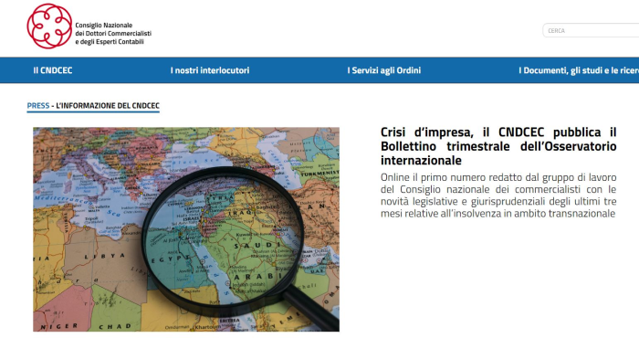 Crisi Di Impresa, FNC E CNDCEC: Il Primo Numero Dell’osservatorio ...