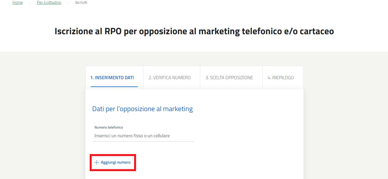 Registro Pubblico Delle Opposizioni, Come Iscriversi Con Il Proprio ...