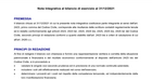 La nota integrativa del bilancio d'esercizio