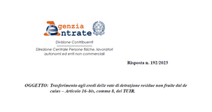 In caso di morte la detrazione fiscale per spese mediche si trasmette all'erede?
