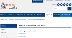 L'Agenzia delle Entrate può riclassificare il bilancio?