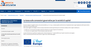 Tassa di concessione governativa: cos'è, quanto e quando si paga