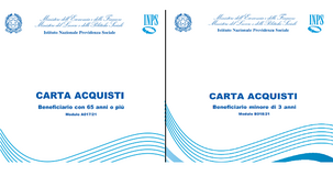 Carta acquisti 2021: modulo di domanda