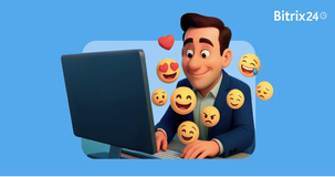 Nel lavoro digitale si comunica con le emoji: lo studio di Bitrix24