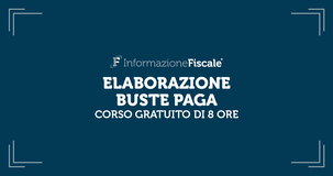 Corso gratuito di buste paga